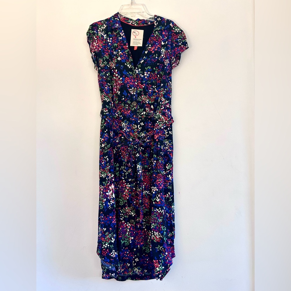 Anthropologie 52 Conversations Colloquial Shirt Dress size 8